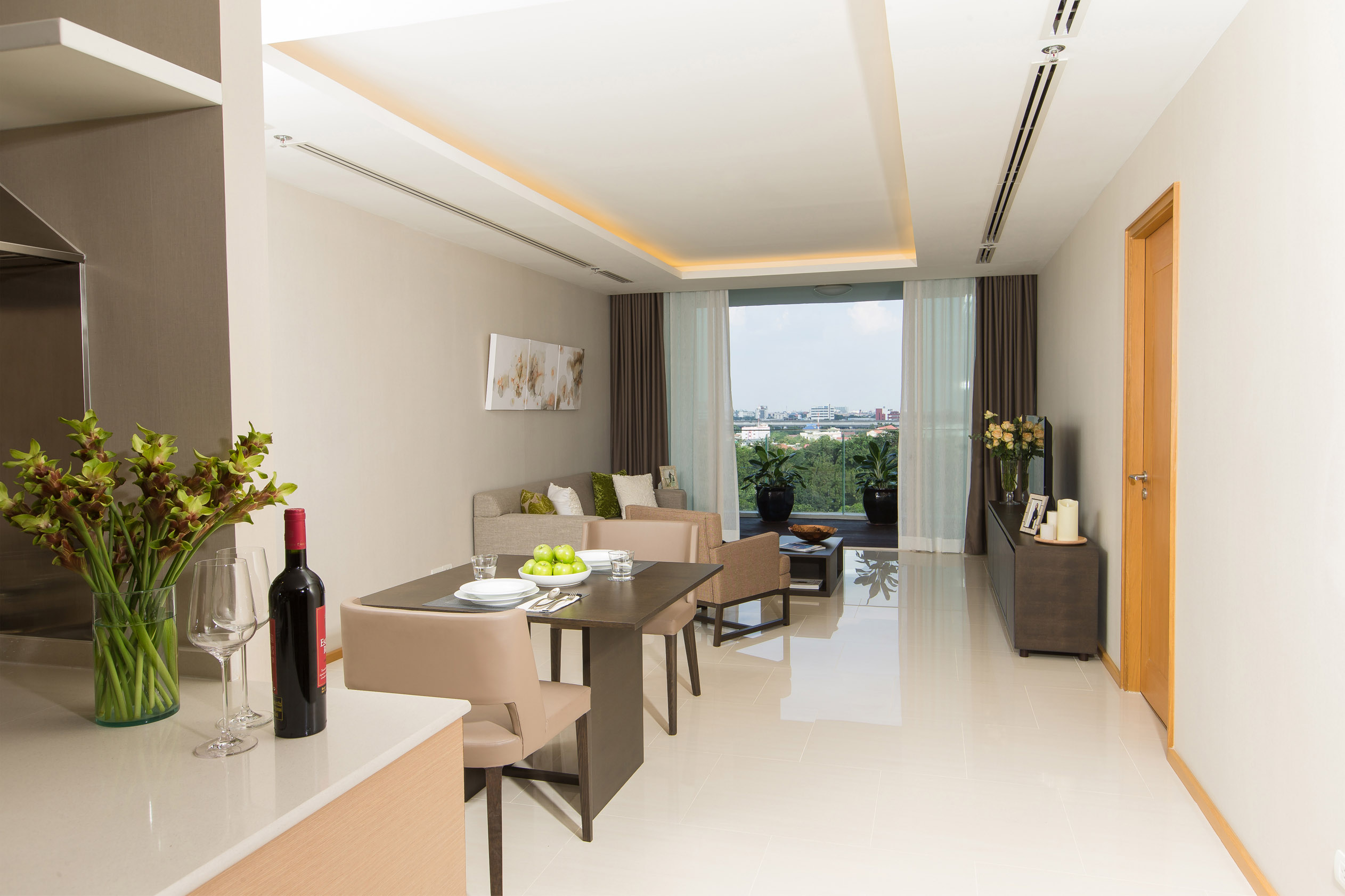 One Bedroom Deluxe Apartment in Bangkok Fraser North Park Place Bangkok